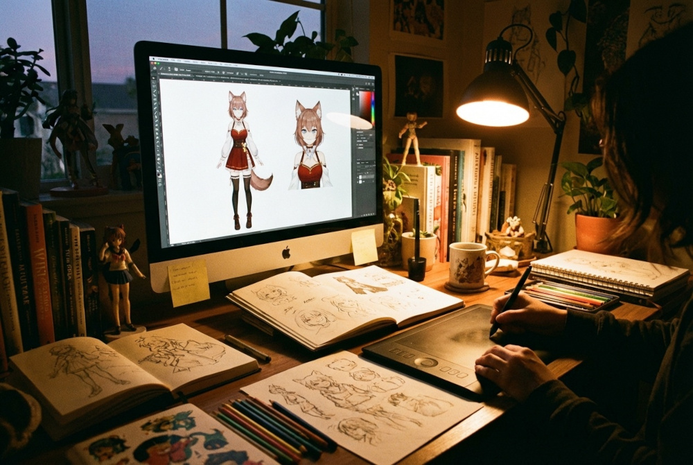 VTuber Debut - Live2Dイラスト・モデリング